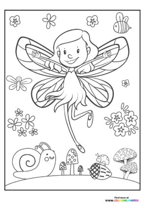 Fairy Coloring Pages: 190+ Fantasy Enchanting Pages to Spark Your Imagination 110