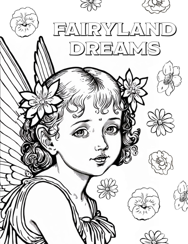 Fairy Coloring Pages: 190+ Fantasy Enchanting Pages to Spark Your Imagination 117