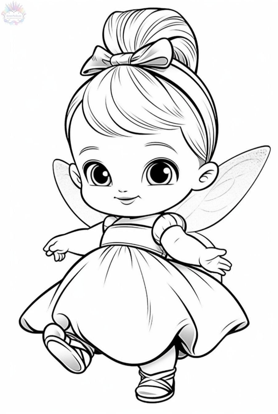 Fairy Coloring Pages: 190+ Fantasy Enchanting Pages to Spark Your Imagination 128