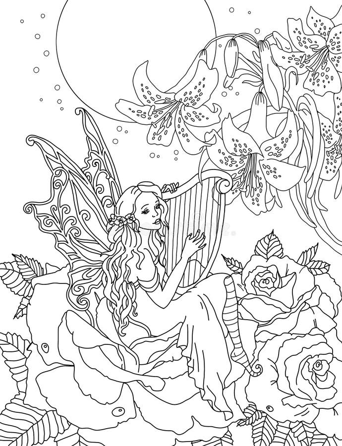 Fairy Coloring Pages: 190+ Fantasy Enchanting Pages to Spark Your Imagination 134