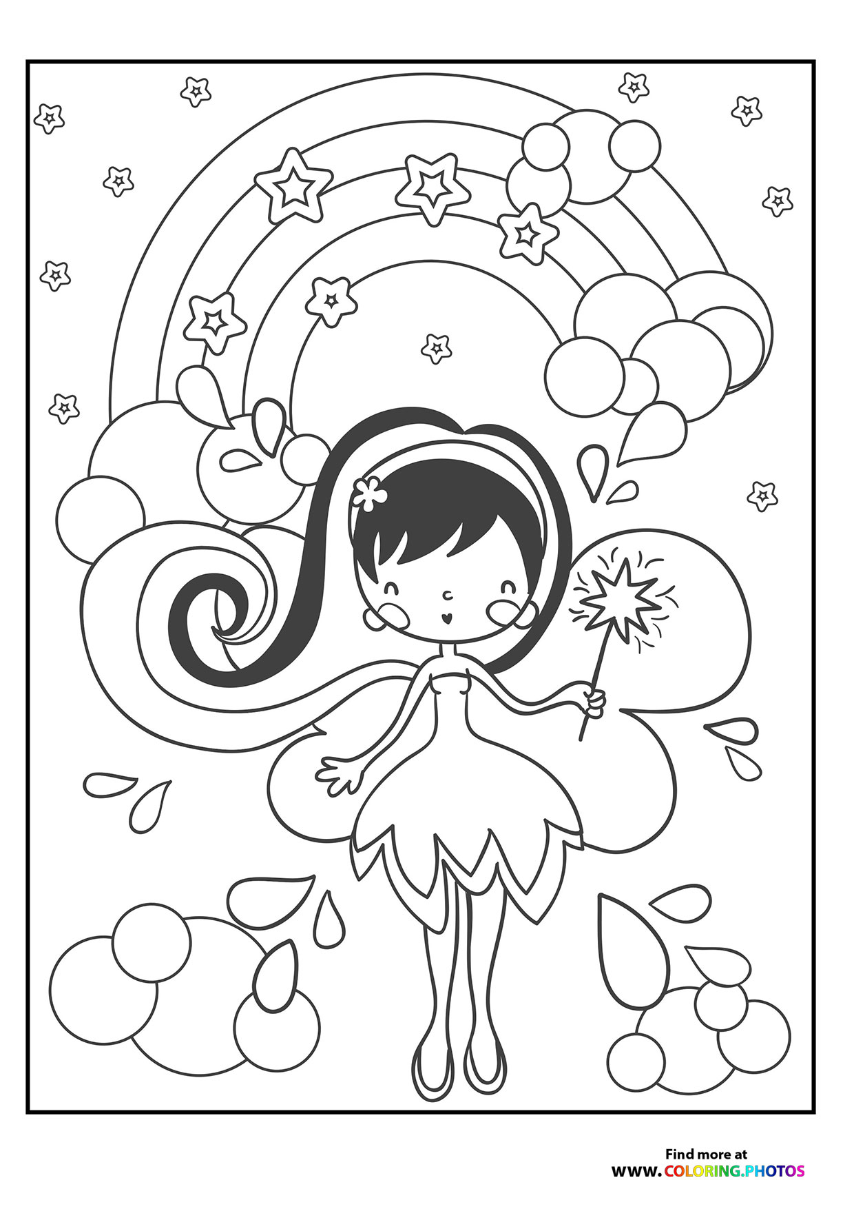 Fairy Coloring Pages: 190+ Fantasy Enchanting Pages to Spark Your Imagination 135