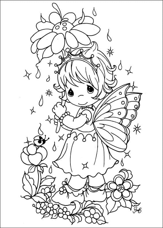 Fairy Coloring Pages: 190+ Fantasy Enchanting Pages to Spark Your Imagination 136