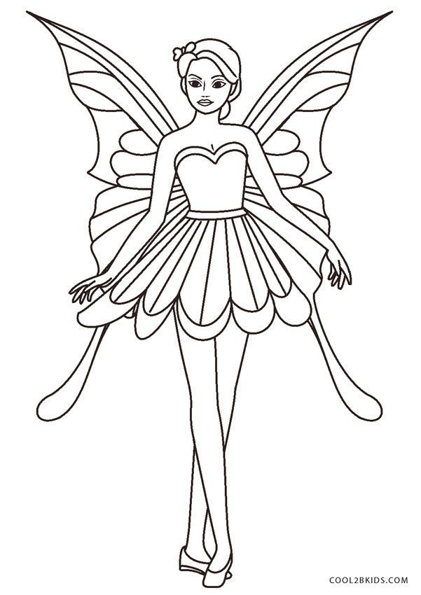 Fairy Coloring Pages: 190+ Fantasy Enchanting Pages to Spark Your Imagination 155