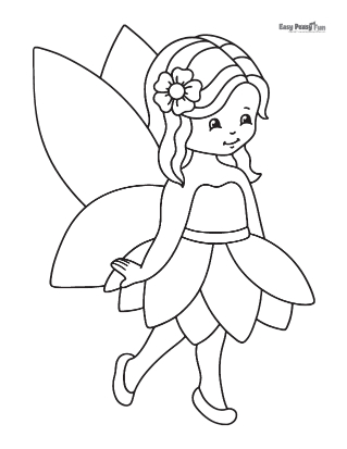 Fairy Coloring Pages: 190+ Fantasy Enchanting Pages to Spark Your Imagination 157