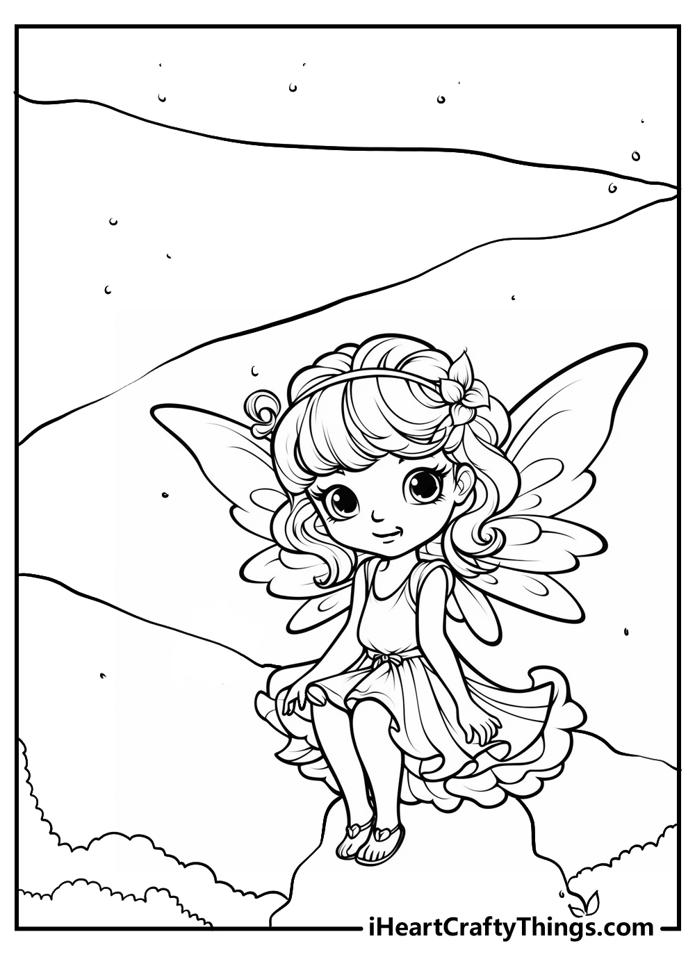 Fairy Coloring Pages: 190+ Fantasy Enchanting Pages to Spark Your Imagination 160