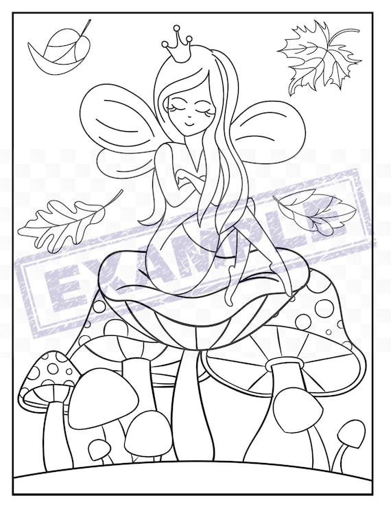 Fairy Coloring Pages: 190+ Fantasy Enchanting Pages to Spark Your Imagination 162