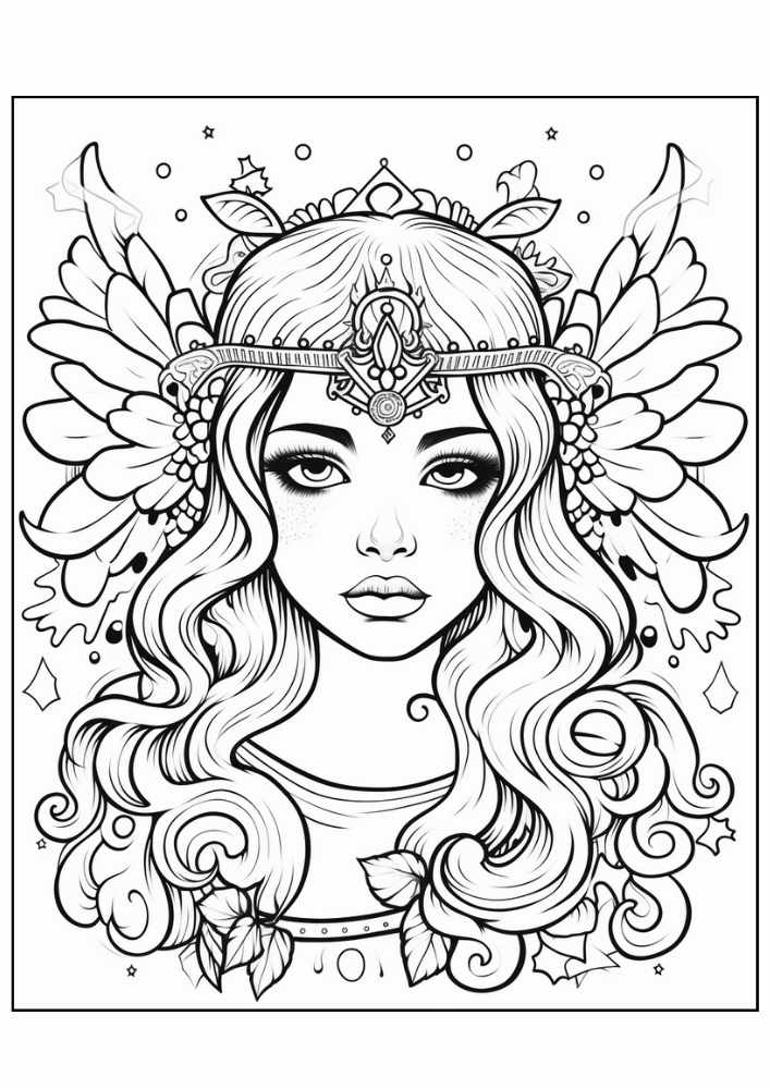 Fairy Coloring Pages: 190+ Fantasy Enchanting Pages to Spark Your Imagination 163