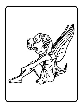 Fairy Coloring Pages: 190+ Fantasy Enchanting Pages to Spark Your Imagination 168