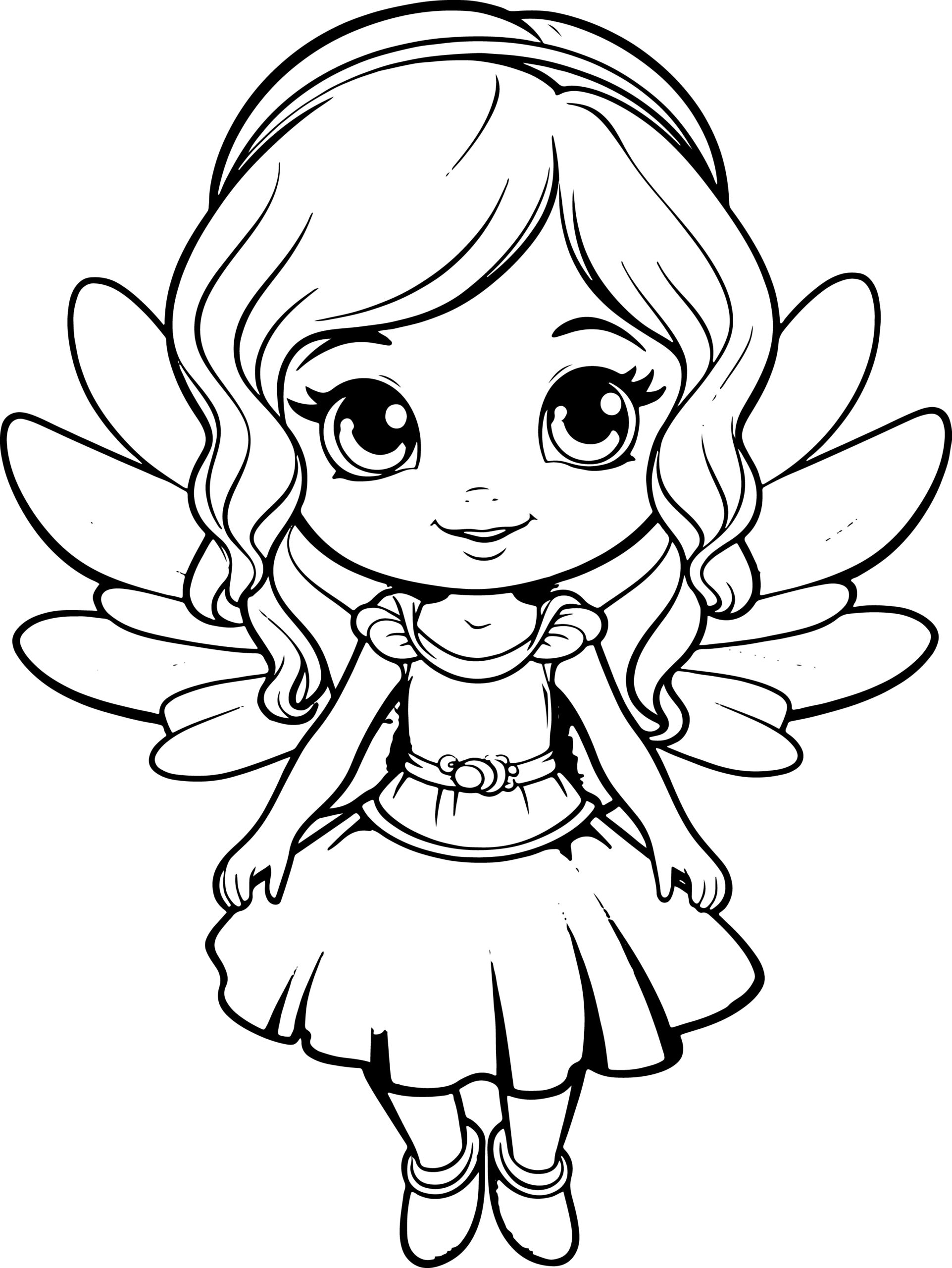 Fairy Coloring Pages: 190+ Fantasy Enchanting Pages to Spark Your Imagination 189