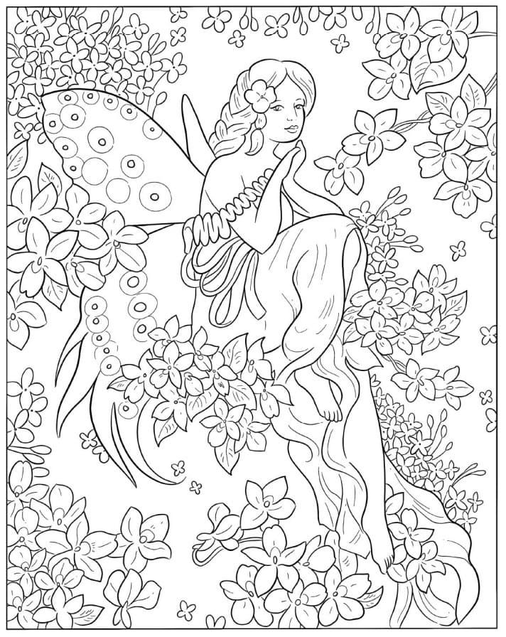 Fairy Coloring Pages: 190+ Fantasy Enchanting Pages to Spark Your Imagination 190