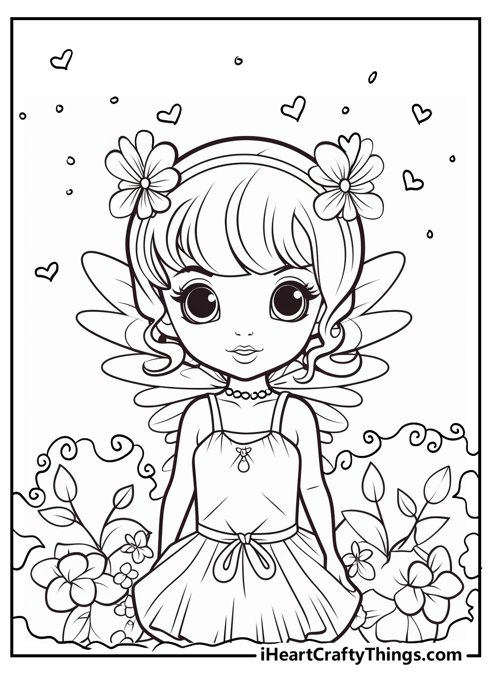 Fairy Coloring Pages: 190+ Fantasy Enchanting Pages to Spark Your Imagination 199