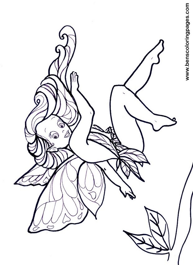 Fairy Coloring Pages: 190+ Fantasy Enchanting Pages to Spark Your Imagination 48