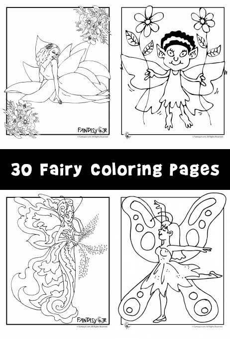 Fairy Coloring Pages: 190+ Fantasy Enchanting Pages to Spark Your Imagination 52