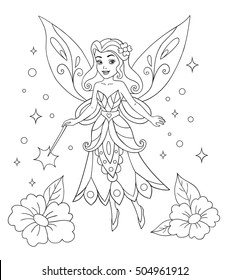 Fairy Coloring Pages: 190+ Fantasy Enchanting Pages to Spark Your Imagination 53