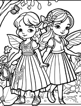 Fairy Coloring Pages: 190+ Fantasy Enchanting Pages to Spark Your Imagination 65