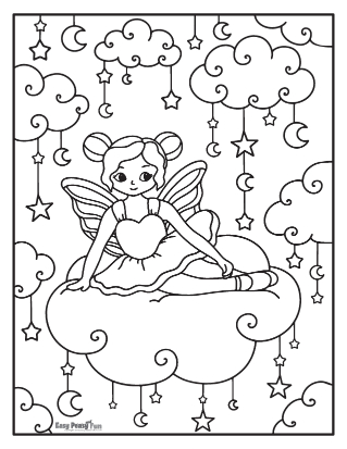 Fairy Coloring Pages: 190+ Fantasy Enchanting Pages to Spark Your Imagination 7