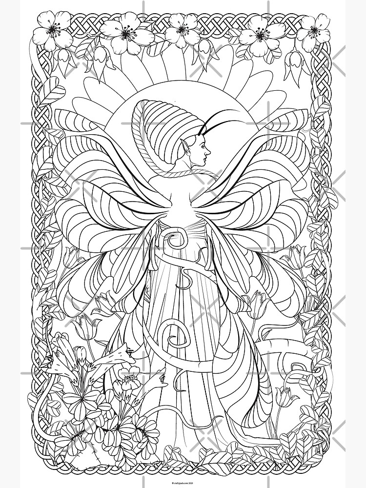 Fairy Coloring Pages: 190+ Fantasy Enchanting Pages to Spark Your Imagination 79