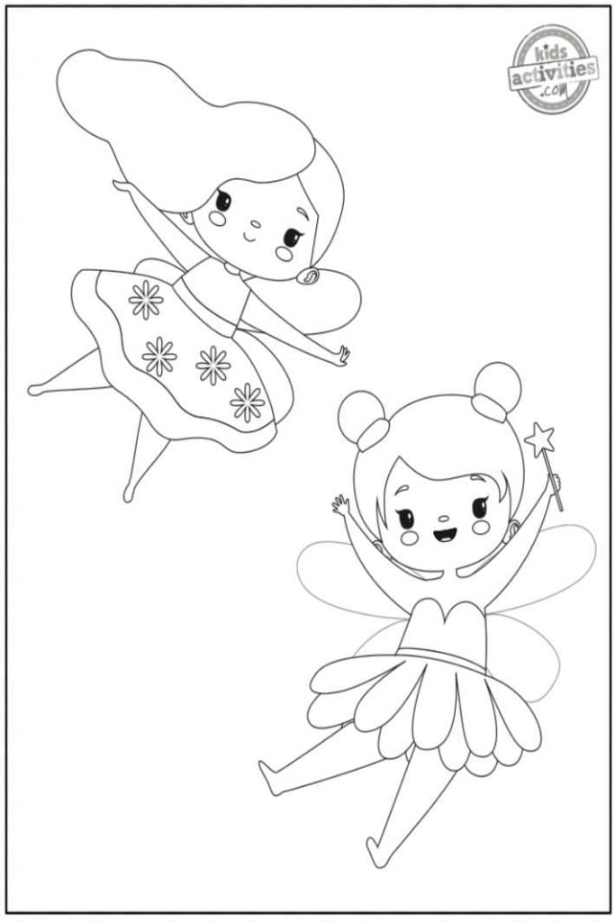 Fairy Coloring Pages: 190+ Fantasy Enchanting Pages to Spark Your Imagination 8