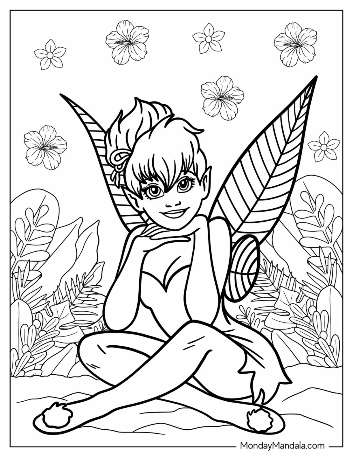 Fairy Coloring Pages: 190+ Fantasy Enchanting Pages to Spark Your Imagination 81