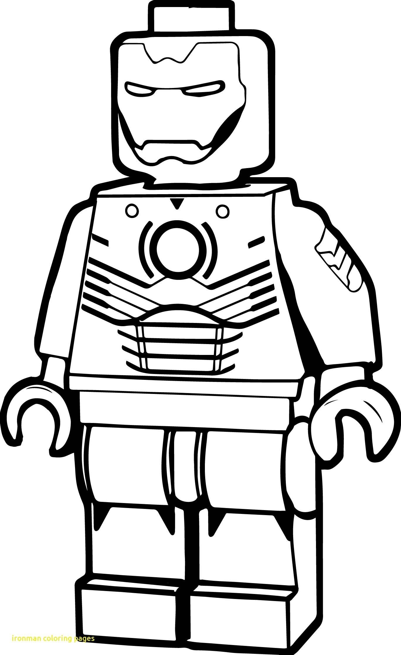 Iron Man Coloring Pages for Kids Marvel 44