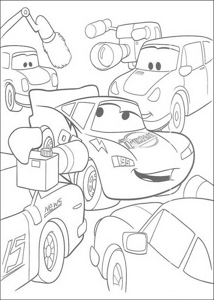 Lightning Mcqueen Coloring Pages Free Printable 20