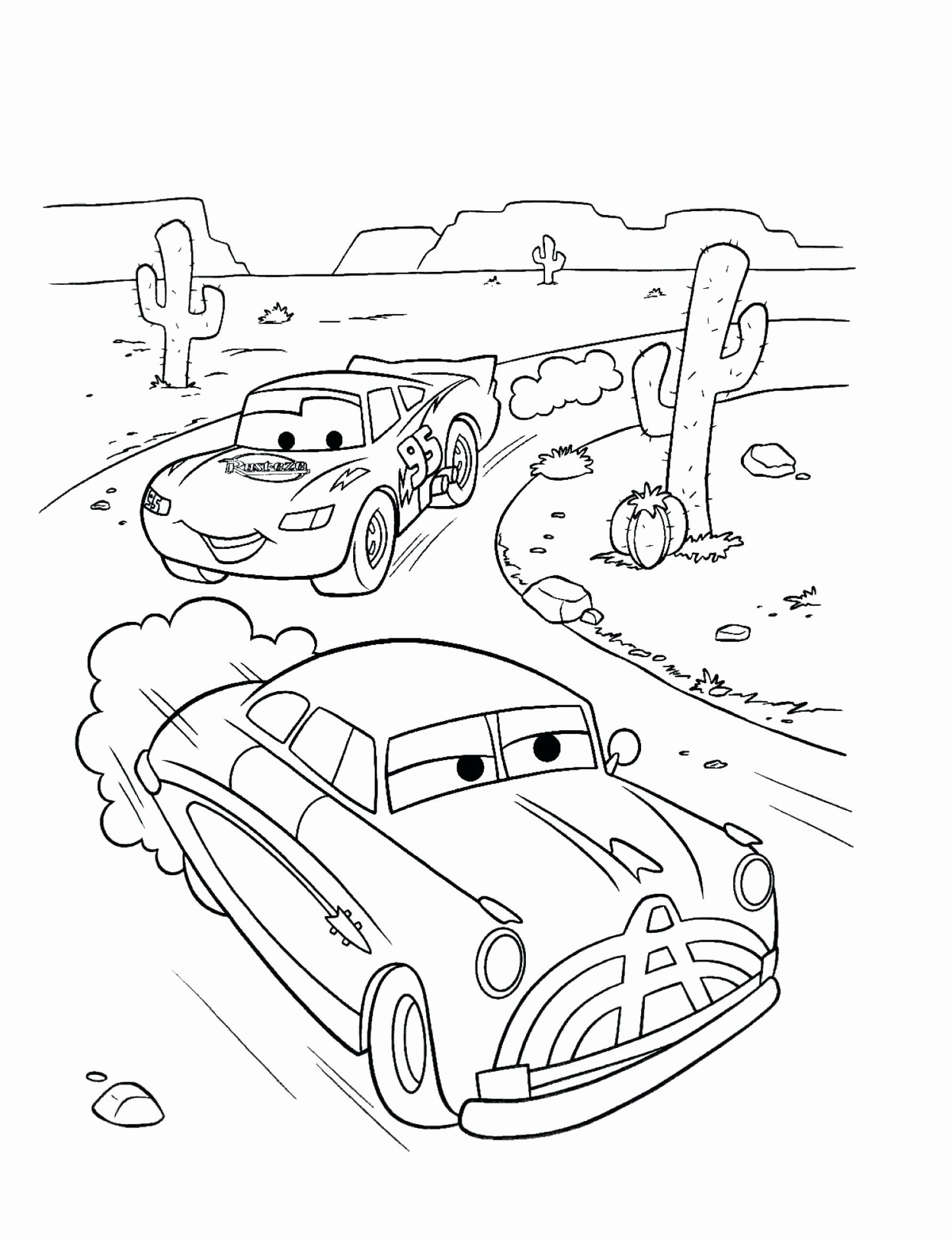 Lightning Mcqueen Coloring Pages Free Printable 25