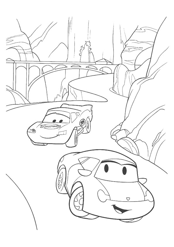 Lightning Mcqueen Coloring Pages Free Printable 3