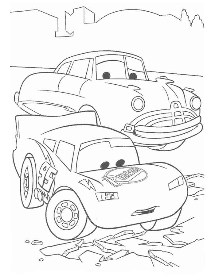 Lightning Mcqueen Coloring Pages Free Printable 32