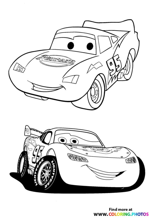 Lightning Mcqueen Coloring Pages Free Printable 35