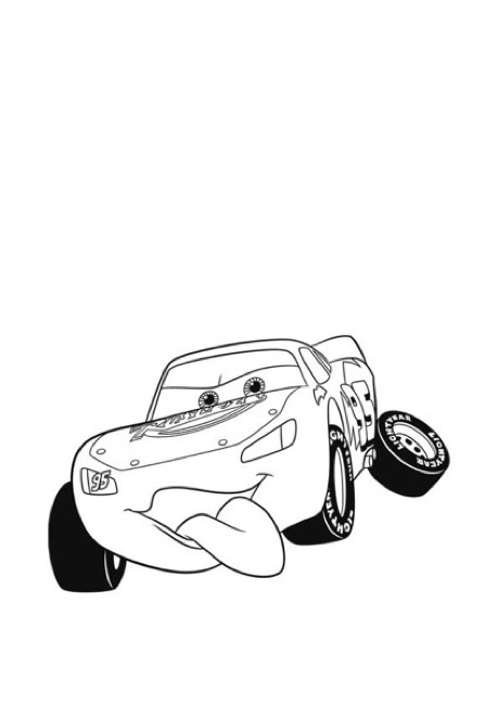 Lightning Mcqueen Coloring Pages Free Printable 4