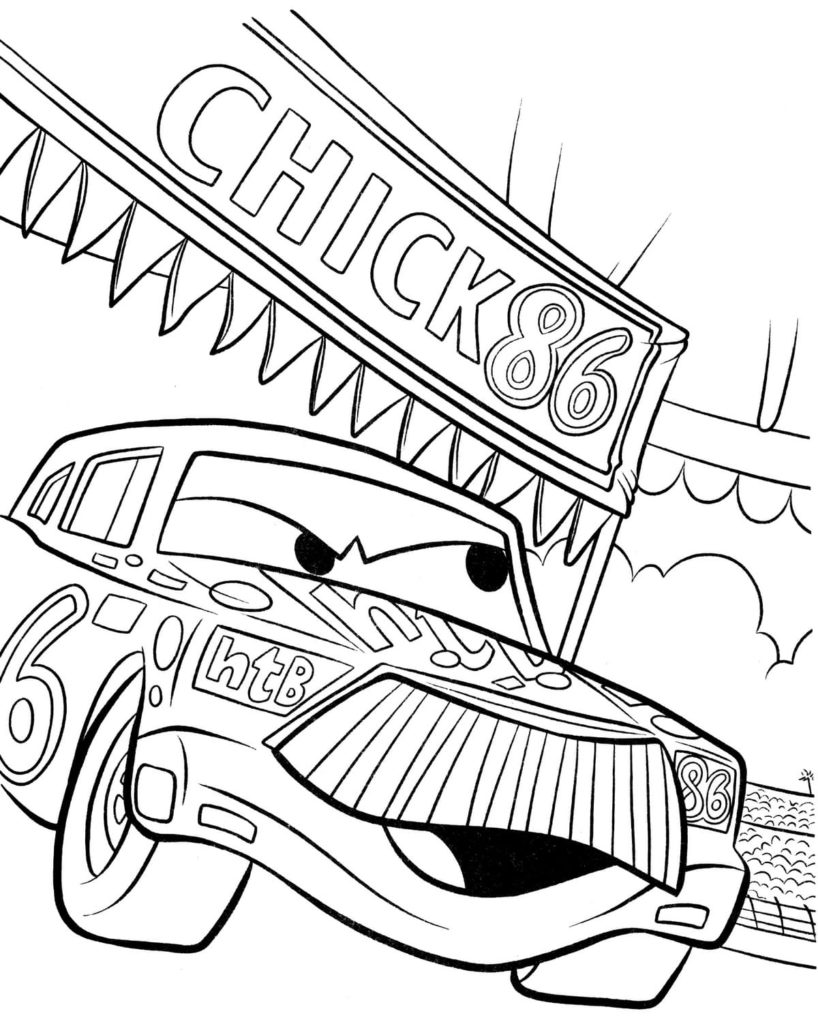 Lightning Mcqueen Coloring Pages Free Printable 44