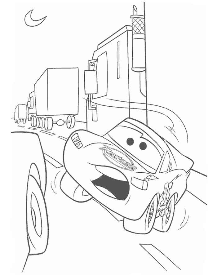 Lightning Mcqueen Coloring Pages Free Printable 48