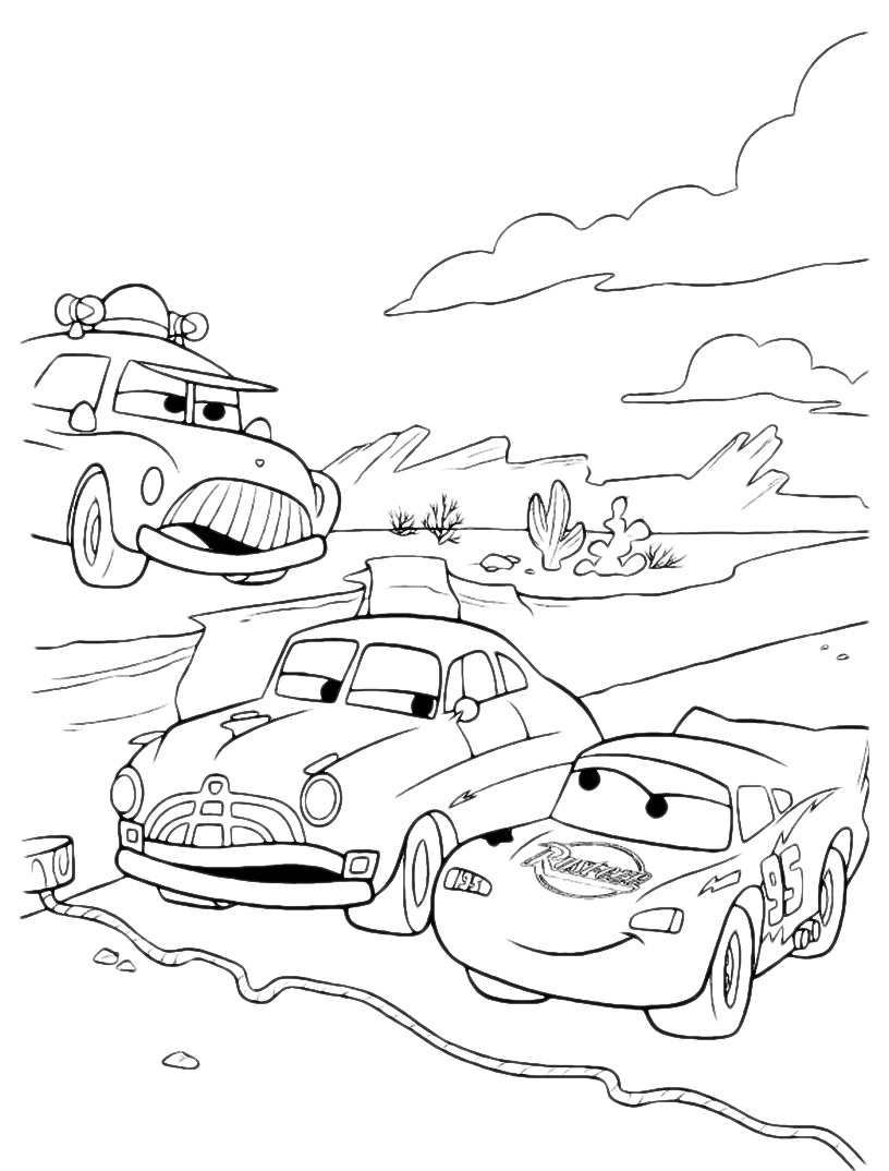 Lightning Mcqueen Coloring Pages Free Printable 5