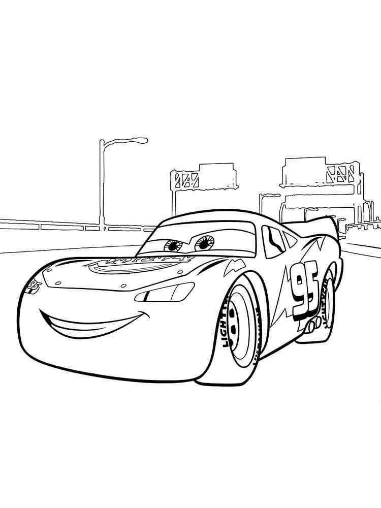 Lightning Mcqueen Coloring Pages Free Printable 50