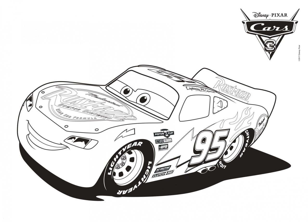 Lightning Mcqueen Coloring Pages Free Printable 56