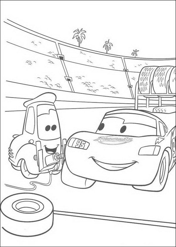 Lightning Mcqueen Coloring Pages Free Printable 59