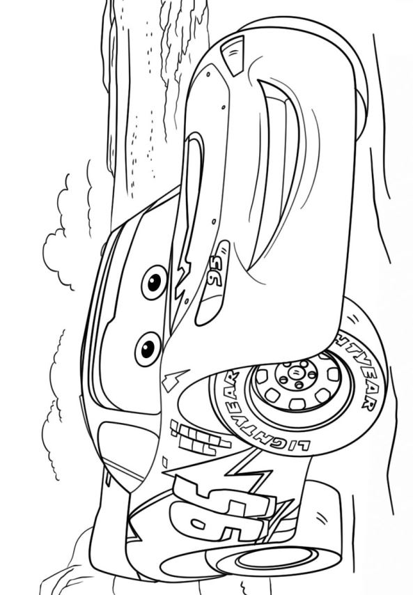 Lightning Mcqueen Coloring Pages Free Printable 63