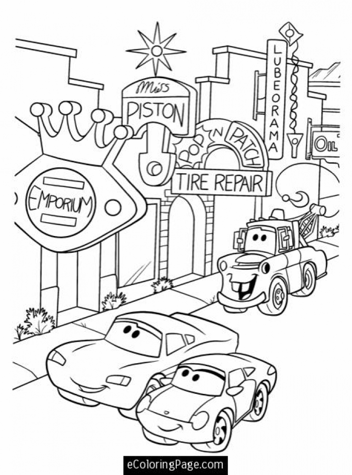 Lightning Mcqueen Coloring Pages Free Printable 69