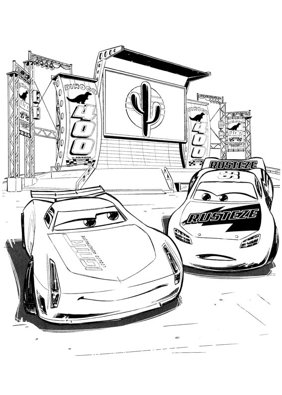 Lightning Mcqueen Coloring Pages Free Printable 7