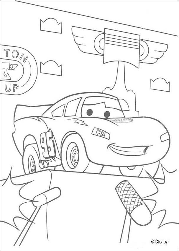 Lightning Mcqueen Coloring Pages Free Printable 73