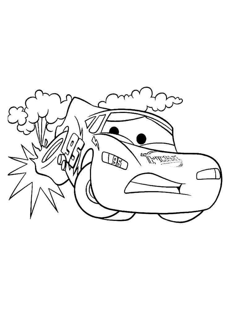 Lightning Mcqueen Coloring Pages Free Printable 85