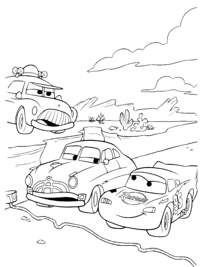 Lightning Mcqueen Coloring Pages Free Printable 91