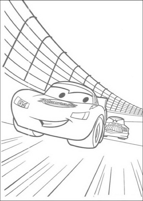 Lightning Mcqueen Coloring Pages Free Printable 92