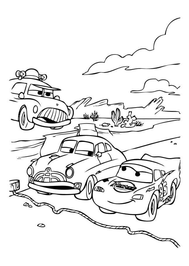 Lightning Mcqueen Coloring Pages Free Printable 94