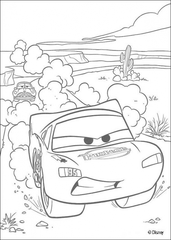 Lightning Mcqueen Coloring Pages Free Printable 98