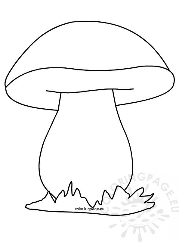 Mushroom Coloring Pages for Adults Printable 14