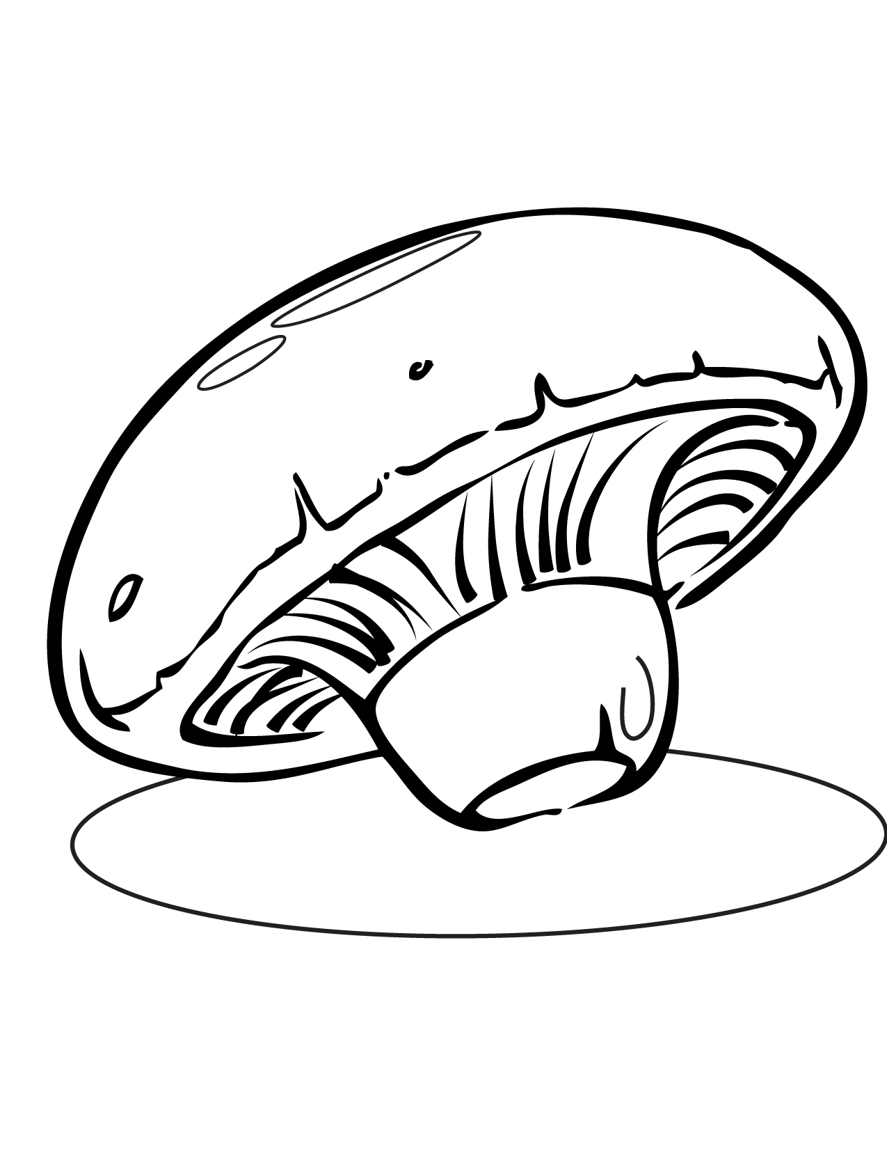 Mushroom Coloring Pages for Adults Printable 2