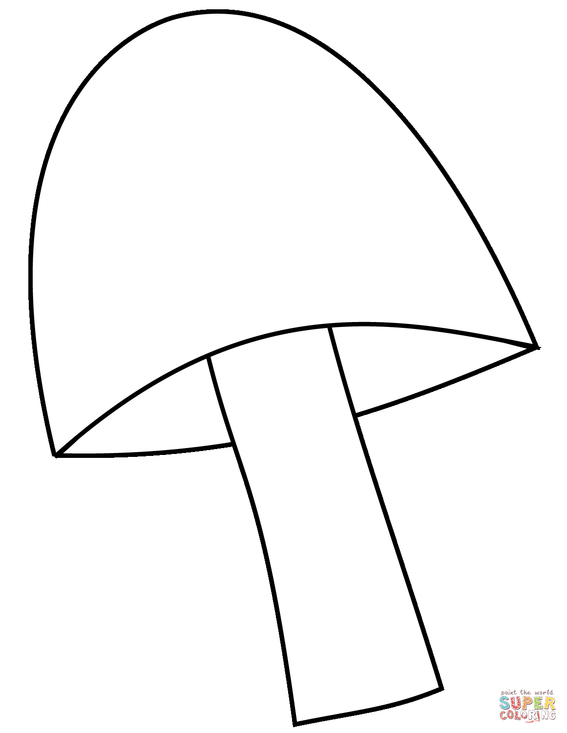 Mushroom Coloring Pages for Adults Printable 48