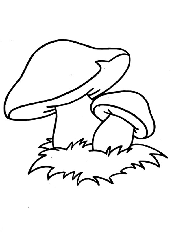 Mushroom Coloring Pages for Adults Printable 57