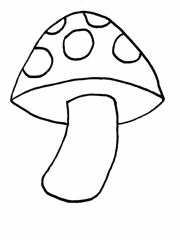 Mushroom Coloring Pages for Adults Printable 77